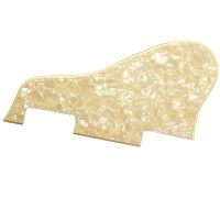 Pleroo Custom Guitar Parts - For ES 335 Jazz Archtop Guitar Pickguard Scratch Platebest quality 2 Ply Cream Pearl