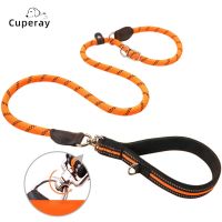 Dog Leash P Chainlarge Pet One piece Reflective Leash Anti winding for Medium Large Dog Training and Dog Walking Pet Supplies