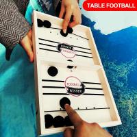 Table Fast Hockey Sling Puck Game Paced Sling Puck Winner Fun Toys Party Game Toys For Child Family Home Board Game