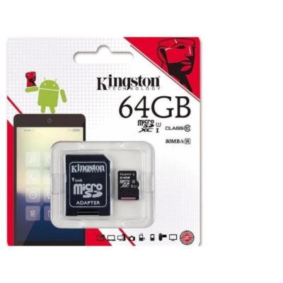 ส่วนลด Kingston Memory Card Micro 64 GB Class 10 คิงส์ตัน เมมโมรี่การ์ด SD Cardส่งเร็วทันใจ Kerry Express