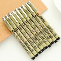 1pcs Sakura Liner Pen Set Waterproof Black Fineliner Micron Pen Design Sketch Drawing Marker Artist Markers