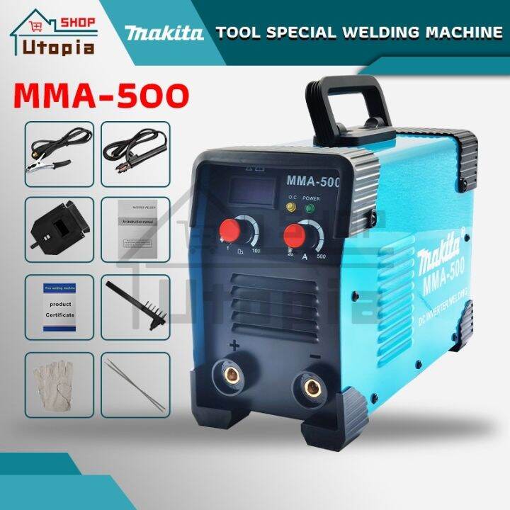 Makita MINI MMA500 Portable IGBT Inverter Welding Machine Heavy Duty