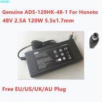 480120E ADS-120HK-48-1แท้ Honoto 48V 2.5A 120W 5.5x1 7อะแดปเตอร์ AC มมสำหรับเครื่องชาร์จแหล่งจ่ายไฟ POE Hikvision