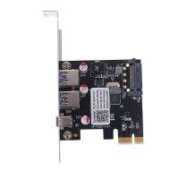 Pcie Pci Express กับ Usb 3.1ชนิด-C 2พอร์ต Usb 3.0ประเภท-การ์ดขยาย Riser