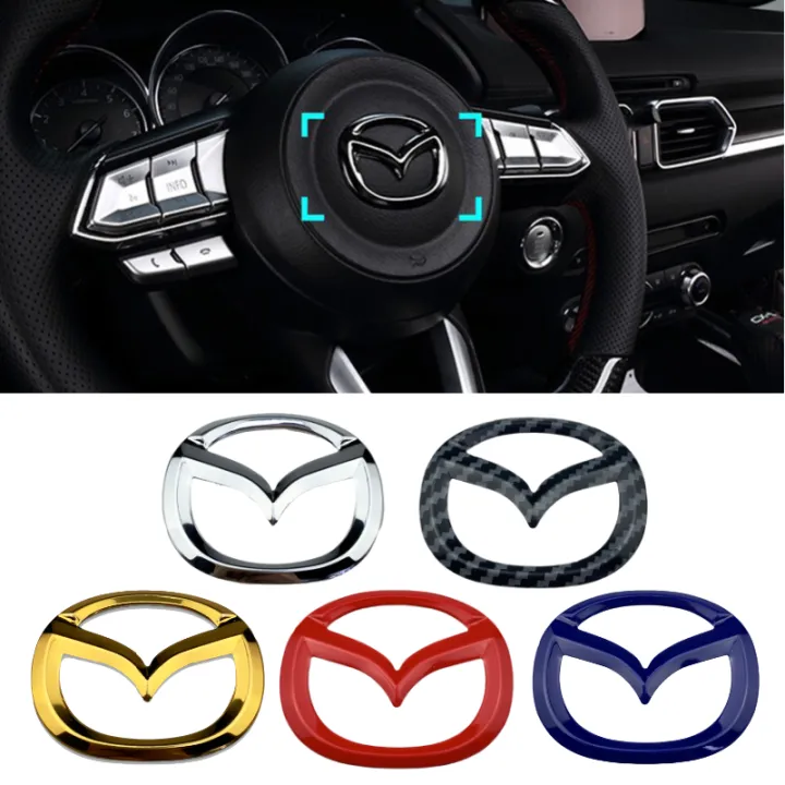 1pc Modified Car Steering Wheel Center Logo Cover Emblem Sticker Decoration Auto Accessories For Mazda 2 3 5 6 323 626 Rx8 Rx7 Mx3 Mx5 Cx9 Cx7 Cx5 Atenza Axela Speed Lazada Ph