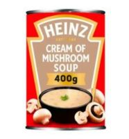 Heinz Cream of Mushroom Soup 400g ไฮนซ์ ซุปครีมเห็ดพร้อมบริโภค 400g