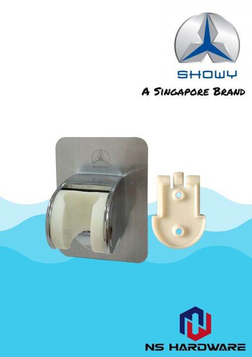 SHOWY 7121 "STICK ON/DRILL OPTIONS" Adjustable Angle Shower Head