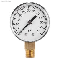 ❈┋◐ 0-60 PSI Mini Pressure Gauge Dial Air Compressor Meter Hydraulic Pressure Tester Gauge 1 4 inch NPT Side Mount