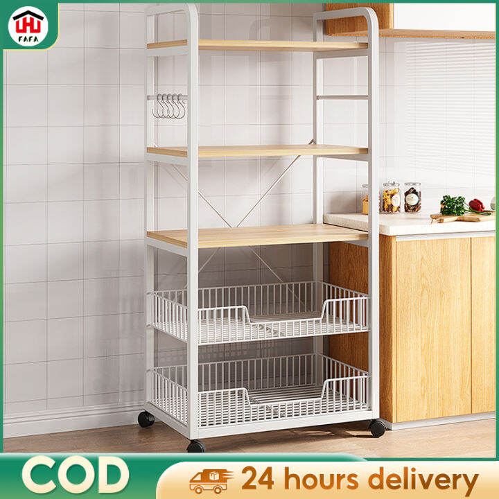 5 Layers Kitchen Kitchen Rack Kitchen Organizer Shelf with