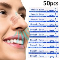 【CW】☫  50pcs Breath Anti-snoring Nasal Strips Sleeping Stop Snoring Patches Adults Children Antisnore Stickers