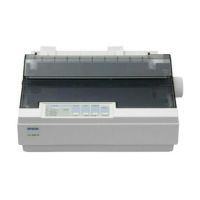 ปริ้นเตอร์ PRINTER EPSON LQ-300 LQ-300+ LQ-300+II ปริ้น 24 เข็ม ( สภาพ 80-99 % ) ของมือ 2