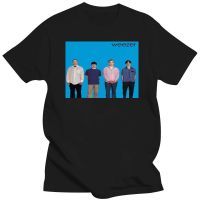 Large mens short sleeves Weezer T Blue Album Vinyl Cd Cover Tee Small Medium Large Or Xl 4XL.5XL.6XL