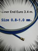 สายนำลวดเชื่อมซีโอทู Liner 0.8-1.0 mm. End Euro ใช้กับ สายเชื่อมไฟฟ้า ตู้เชื่อมไฟฟ้า MIG/CO2