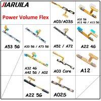 ปุ่มคีย์ระดับเสียงปุ่มเปิด/ปิดสวิทช์ไฟเดิมสำหรับ A02 A02S A32 A52 A72 A03s A03 Core A13 A22 A33 A53 A73 4G 5G