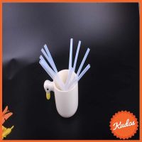 KUDOSTH Soft Straw Accessories Silicone Straw Transparent หลอดดูดน้ำซิลิโคน