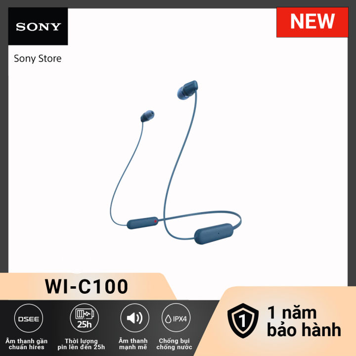 Tai nghe Sony in-ear không dây WI-C100