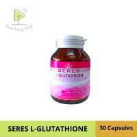 SERES L-Glutathione เซเรส แอล-กลูตาไธโอน ช่วยให้ผิวขาวกระจ่างใส 30 แคปซูล