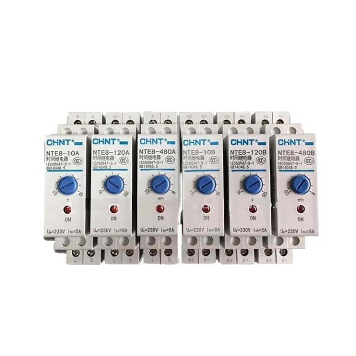 CHINT CHNT NTE810A 120A 480A CE 24V DC Power Off Delay Relay control