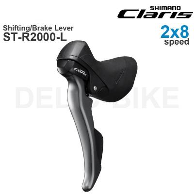 Nsbk53eemmt SHIMANO CLARIS R2000คันโยกควบคุมแบบคู่2X8สปีดใหม่ ST-R2000 SUPER SLR - 2x8-speed สำหรับจักรยานถนนชิ้นส่วนเดิม