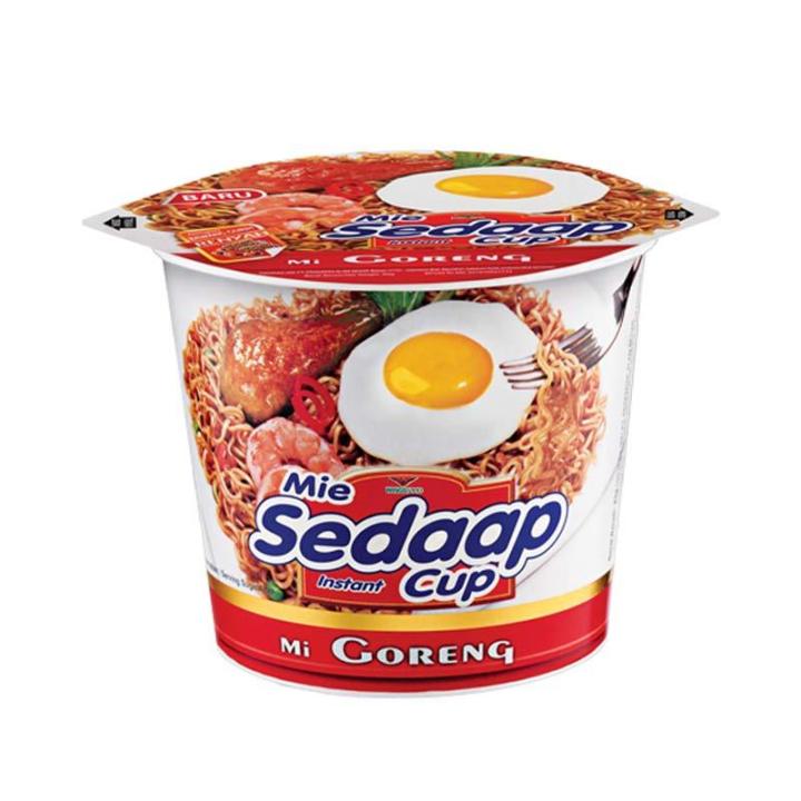 Mie Instan Sedap Cup Goreng / Karton (isi 24 cup) - Mie instan cup- Mie
