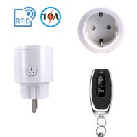 ☈❇✇ Wireless Switch RF433MHz Remote Control Power Socket EU Plug 10A 220V AC For Control Lights and Household Appliances