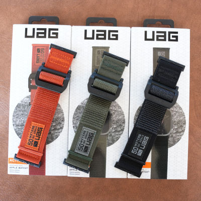 เกราะเมือง UAG สายนาฬิกาไนลอนทอสำหรับนาฬิกา Apple Ultra 49Mm Series 7 6 5 4สายสำรองกิจกรรมกลางแจ้งสำหรับนาฬิกา Apple 45Mm 44Mm 41Mm 40Mm