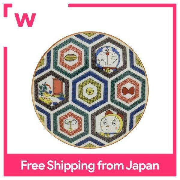 Doraemon Kutani ware, small dish, Kutani style, tortoise shell 008145