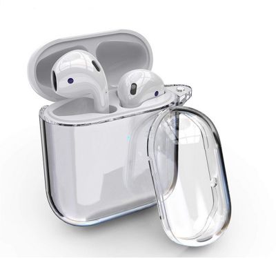 Crystal Cute Earphone Case For Apple AirPods 1 2 Case Silicone Transparent Protective Cover For Airpods Pro 3 Charging Box