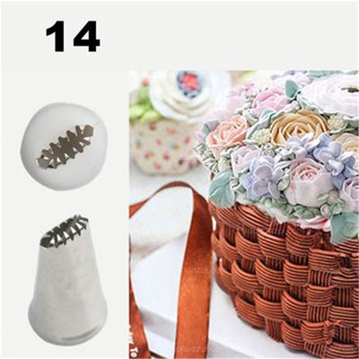 ✣✱ Stainless Steel Basket Weave Tips cake Icing Piping Nozzle Pastry Tips For Sugar Craft Cream Cupcake Decorating Tools