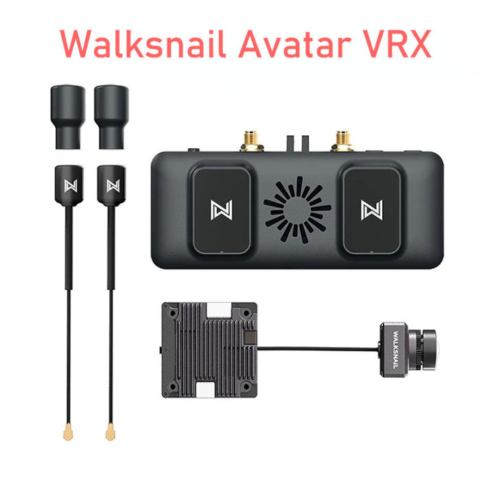 Walksnail Avatar VRX 1080P60FPS Khoảng Cách 4KM Với Avatar 1S Kit Avatar HD  Micro Kit Cho FPV Freestyle Phụ Tùng Tự Làm customized 