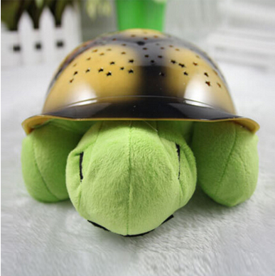 Pure Harmless Material Tortoise Stars Projector Night Light Musical Turtle Lamp For Baby Room Kids Gift Toys Bedroom