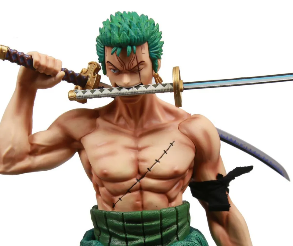 Boneco One Piece Roronoa Zoro Santoryu Dragão Gk