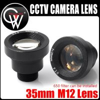 F2.0 1/3 m12 35mm lens 11 Degree M12 CCTV MTV Board IR Lens for ahd hd Security CCTV Video Cameras / Gopro lens