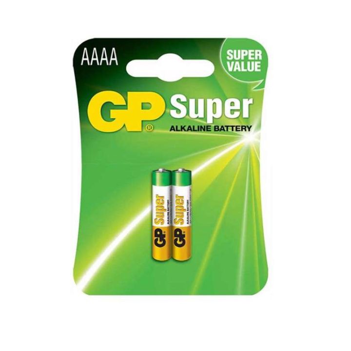 ถ่าน-gp-super-alkaline-ขนาด-aaaa-1-5v-1-แพค-2-ก้อน