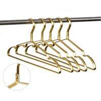 Wholesale10Pcs Aluminium Alloy Clothes Hangers Wardrobe Organizer Storage Rack Coat Hangers Anti-slip Seamless Metal Drying Rack Clothes Hangers Pegs