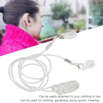 Clip,Adjustable Clip Holder Anti-lost Lanyard, Prevent Falling Off Fixation  Lanyard Clip For Seniors Transparent