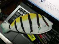 3D Funny Fish Pouch กระเป๋าพกพาชวนหิว กระเป๋าใส่ดินสอ รูปทรงปลาการ์ตูน