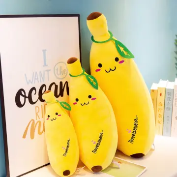 40cm Creative Cartoon Banana Plush Toy Soft Stuffed Pillow Sofa