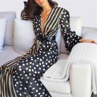 ZZOOI KANCOOLD Dress Womens Boho Half Sleeve Wave Point Fashion Dress Ladies Casual Evening Paty Long Dress women 2018AUG15