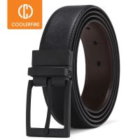 Genuine Leather Belt Men Buckle Black Genuine Leather Belt Men - Men Belt Business - Aliexpress