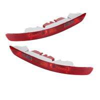 1Pair Rear Bumper Lamp Housing for Q5 2.0T 2009-2017 Car Taillight Turn Signals Brake Light Cover (Without Lamp)