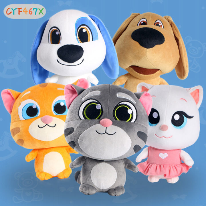 cyf-หมอนกอด-boneka-mainan-นุ่มตุ๊กตาผ้ากำมะหยี่ทอมแค็ตพูดคุยของขวัญสำหรับเด็ก