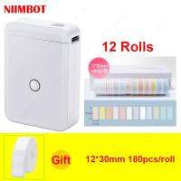 Niimbot D110กระเป๋าพกพาขนาดเล็กเครื่องพิมพ์ฉลากไม่มีเครื่องพิมพ์ฉลากหมึกสำหรับโทรศัพท์มือถือใช้ที่สำนักงานที่บ้านพิมพ์ที่มีชื่อ