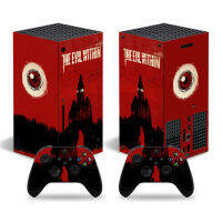 สำหรับ Xbox Series X The Evil ภายในเกม PVC สติกเกอร์ผิวไวนิลคอนโซล DualSense Controllers สติกเกอร์ป้องกันฝุ่น-yrumrudang