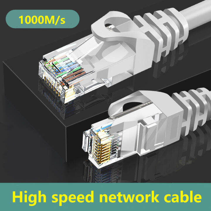 Kabel 1000Mbps Cat 6 Kabel Lan Jaringan Kabel Lan Kabel Jaringan UTP Gigabit Kawat untuk