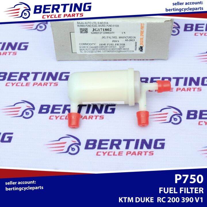 KTM FUEL FILTER Duke 200 390 RC V1 Genuine (Not in original packaging