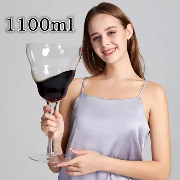 YUANXIN Giant Wine Glass Huge Stemware Creative Oversized Goblet