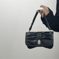 《 CYUCHEN KK 》 Women 39; S Hot High End Pleated SoftPurses And HandbagsRetro Fashion All Match Hand BagsUnderarm Purses