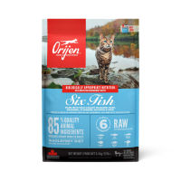 อาหารแมว ORIJEN Six Fish CAT FOOD 5.4 กิโลกรัม อาหารแมว สำหรับแมวทุกช่วงวัย ทุกสายพันธุ์