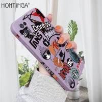 Hontinga เคสโทรศัพท์ Realme 7I,เคสยางขอบซิลิโคนนิ่มทรงสี่เหลี่ยมแบบดั้งเดิมสำหรับ Realme 7 Pro Realme7 5G 4G Case